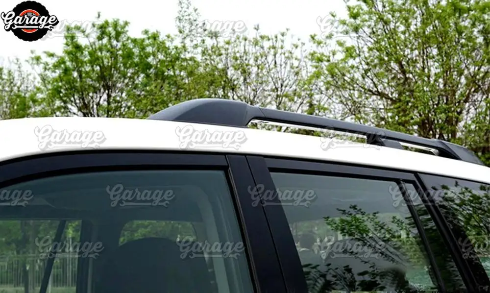Алюминиевая накладка на крышу для Land Cruiser Prado 150 2010-, алюминиевый сплав, 1 комплект, украшение, Стайлинг автомобиля