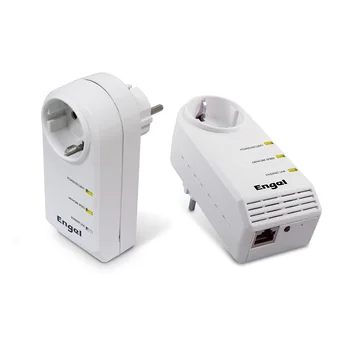 

Kit Powerline Internet - Engel PL 2000 Ethernet transmitter by red eléctrica- PLC 200Mbps shipping Plaza Spain 2 years warranty