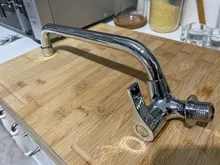 Copper Faucet Kitchen-Dish-Basin Into-The-Wall Laundry-Mop Cold-Plus Single Long G1/2