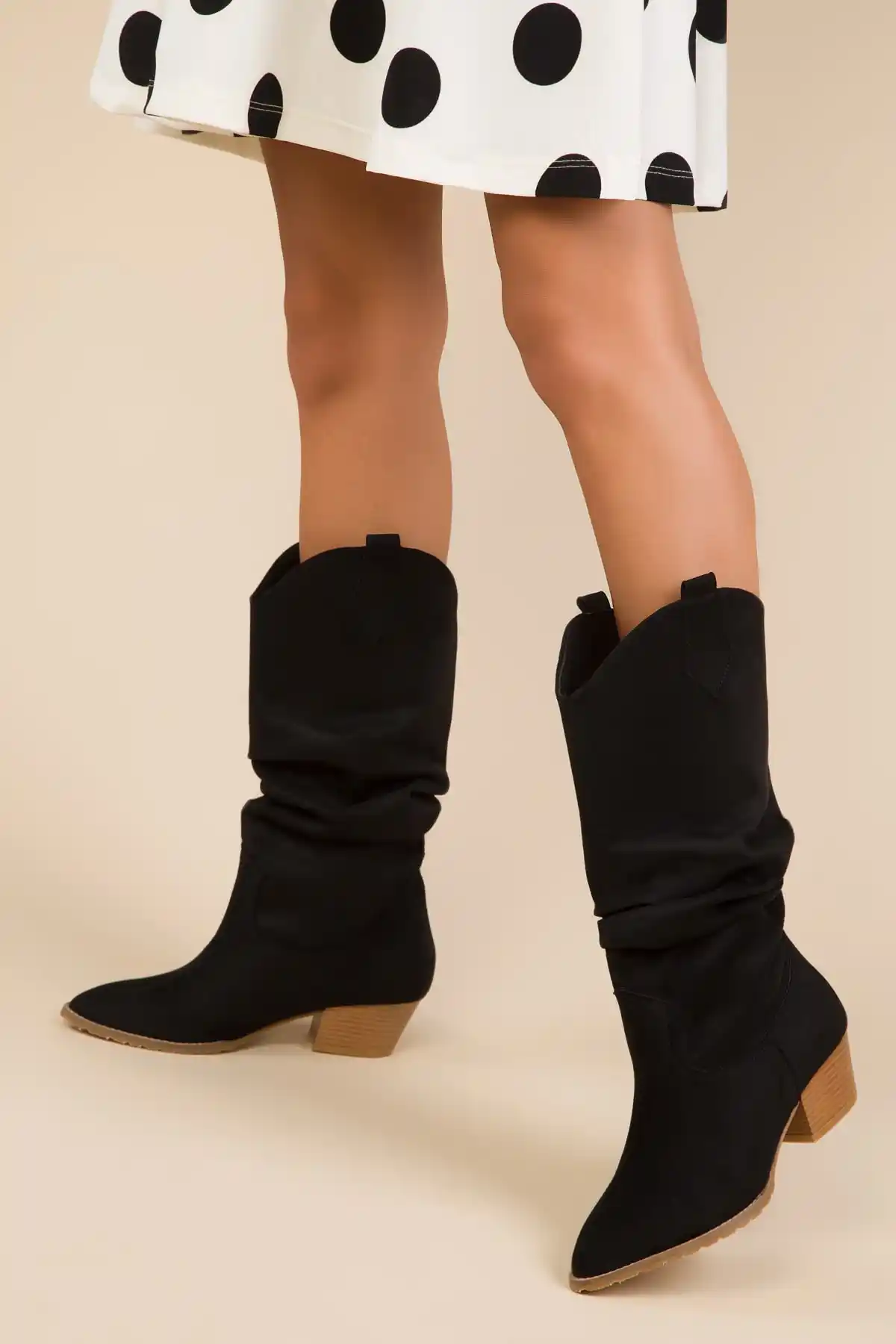 soho ladies fashion mid-calf boots female casual