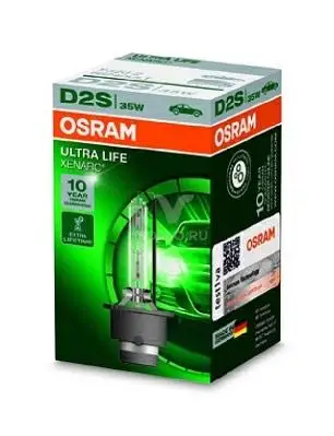 OSRAM 66240ULT Лампа D2S 85V-35W(PK32d-2) XENARC ULTRA LIFE
