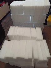 Esponja de melamina blanca, borrador de esponja mágico para cocina, oficina, accesorio de limpieza para baño/limpieza de platos Nano, 100 Uds., 100x60x20mm