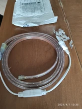 Flexible Light Power-Plug Smd 5050 Waterproof AC220V 60leds/M with 15M/20M