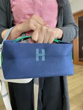 Makeup Pouch Toiletry-Bag Canvas Travel Women Waterproof Fashion New Simple