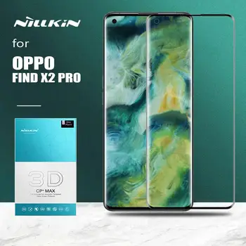 

Nillkin for OPPO Find X2 Pro Glass CP+ Max 3D Full Cover Tempered Glass Safety Protective Screen Protector for OPPO Find X2 Film