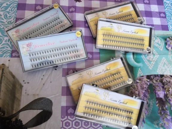 10 pc Individual Eyelashes Beams Mink False Eyelashes Cluster 3d Lashes Extension Grafting Fake Eyelashes Bunches Makeup reviews №2 98705