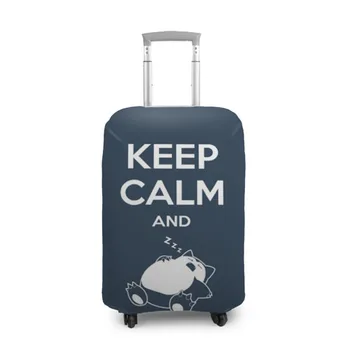 

Suitcase cover 3D keep calm and zzz