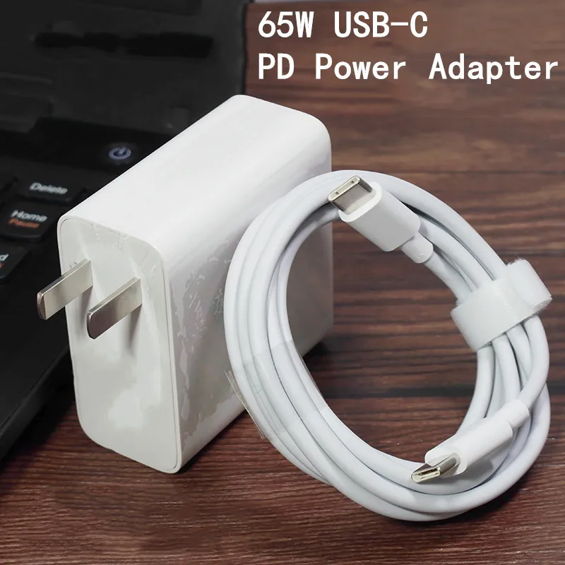 65W 20V 3.25A USB Type C PD Charger Power Laptop Adapter for Macbook Pro 12 13 Huawei Matebook HP DELL XPS Notebooks | Компьютеры и