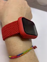 Correa de tela de nailon trenzada para Apple Watch, pulsera elástica de 44mm, 40mm, 38mm y 42mm para iWatch Series 6 SE 5 4 3, 2020