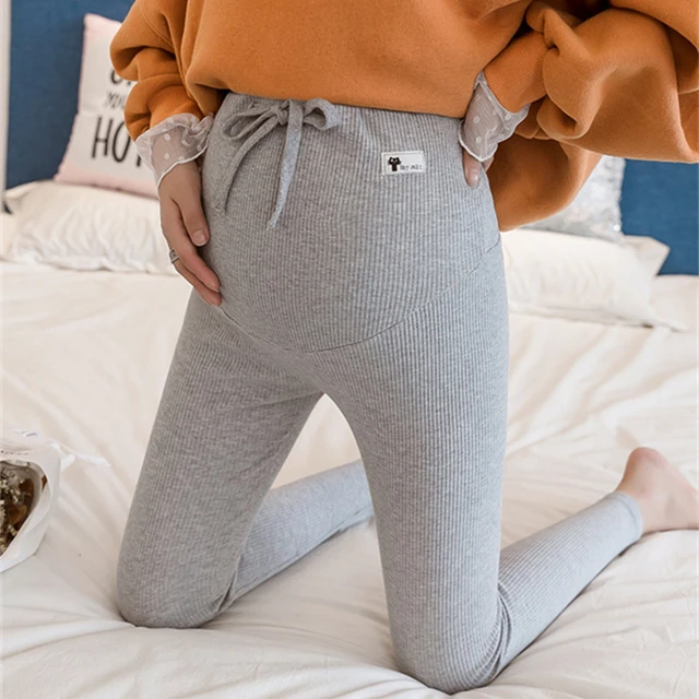 Maternity Pants Soft Slim Adjustable Waist Pregnant Women Leggings  Pregnancy Clothes Pants Ropa Mujer Embarazada Premama