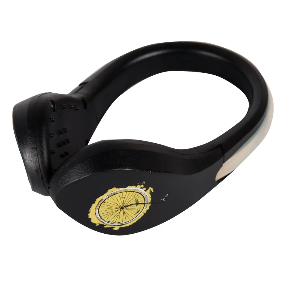 

Biggdesign Nature LED Shoe Clip, LED Light Clip, Flexible Structure, 100% ABS, LED Green Light