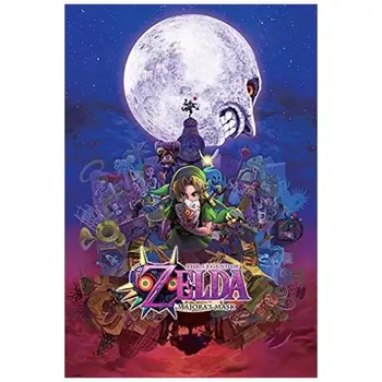 

Mask The Legend Of Zelda Poster Pack Majoras Mask 61X91 Cm (5)PYRAMID INTERNATIONAL3.97