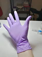 Guantes de nitrilo 100 unids/pack Xingyu púrpura comida grado impermeable alergia libre desechable seguridad guantes de nitrilo