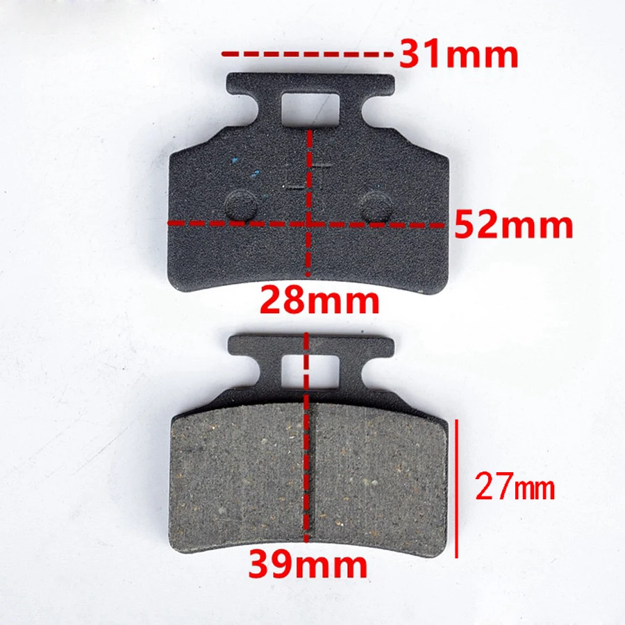 

A893 Electric Vehicle Brake Pads For New Louis /RSZ Front Disc Brake Pads New Louis Brake Pads Block