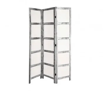 

448960 Screen model Wod gray wood aged 170x120 cm