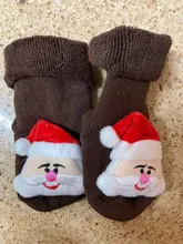 Newborn Baby Socks Anti Slip Socks for Baby Winter Warm Thick Baby Girls Boys Socks Christmas