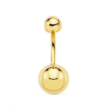 

18K navel PIERCING ball 8 MM