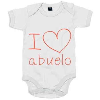 

Baby bodysuit I Love grandfather