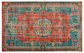 

Handmade Natural Vintage Turkish Area Rug 180x290 Cm-5'11''X9'6''