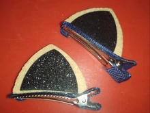 Horquilla con orejas de gato y lentejuelas tridimensional para niña, 2 uds., horquilla para niña, horquilla para bebé, clip LATERAL, regalo de vacaciones