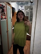 Oversize Tee Shirt Hipster Long-Tops Basic Harajuku Summer Korean Solid-Color Casual