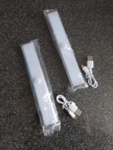 Cabinet-Light Led-Sensor Kitchen-Closet-Stairway Bedroom Magnetic Rechargeable USB 60