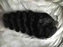 Peluca de encaje transparente HD para mujer, peluca de onda suelta brasileña, pelucas de cabello humano Remy, 13x4, prearrancado con pelo de bebé, 150