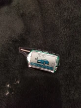 Cable flexible de pantalla LCD A61 + llavero de cristal para mando a distancia Starline A61, pantalla LCD con rayas cebra