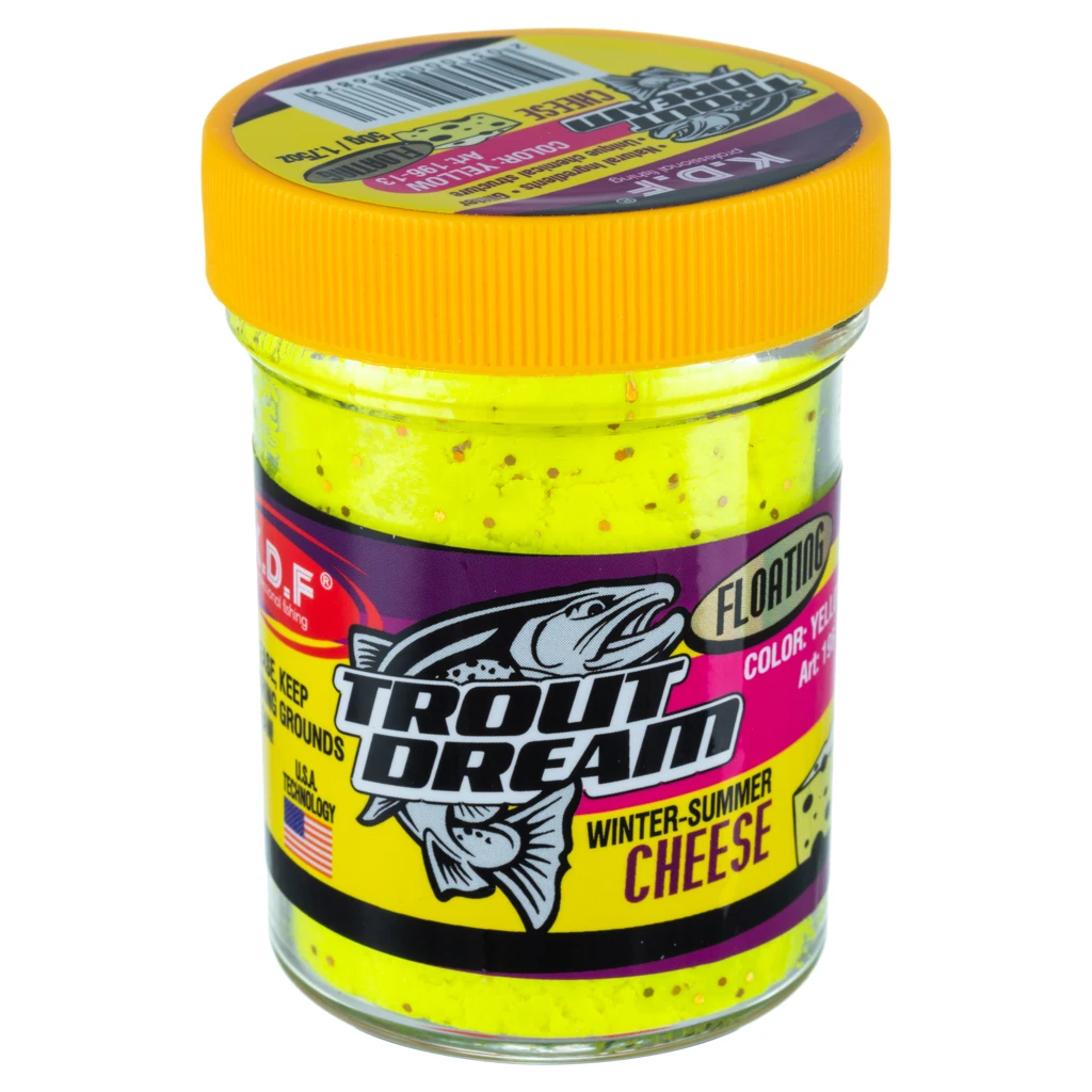 Форелевая паста Floating Trout Dream Cheese Yellow Сырная Цвет: желтый с блеском 196-13 (36) |