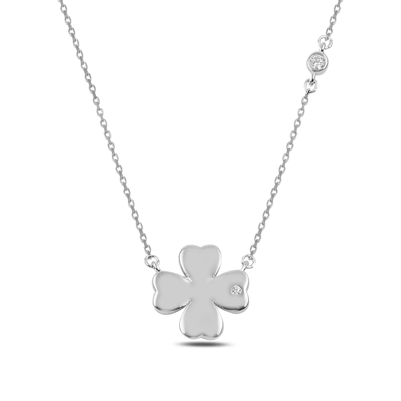 

Armagano Clover Zircon Pendant