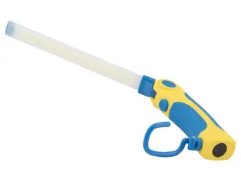 

LED flashlight on battery. Li-ion 3.7V 2200mA, COB 3 W), magnet hook