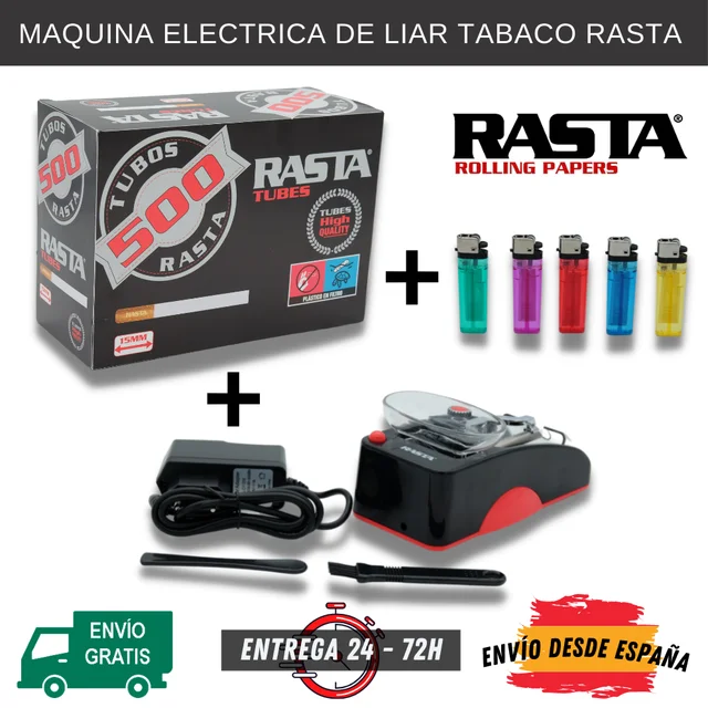 MAQUINA DE LIAR RASTA AUTOMATICA (12u)