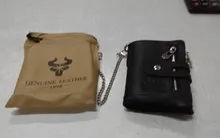 Short Wallet Hasp Coin-Purse Id-Card-Holder Female Genuine-Leather Double New-Fashion
