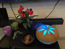 Humidifier Air-Freshener Ultrasonic-Aroma-Diffuser Household 500ml Led 7-Color Flower-Petal