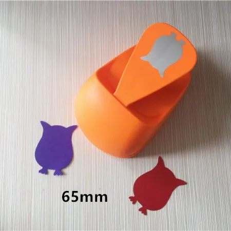 1pc owl 8 мм-76 мм различных животных в виде корабля удар ошибка скрапбукинга DIY Дельфин/кошка/собака/Олень животных Дырокол - Цвет: 1pc owl