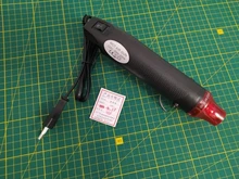 Pistola de aire caliente multifunción para soldar, herramienta de reparación de teléfonos móviles, secador de pelo portátil, envoltura retráctil, enchufe de EE. UU./UE, 220/ 110V