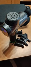 Pistola de masaje de alta frecuencia para relajación muscular, masajeador eléctrico con bolsa portátil, pistola de terapia para fitness