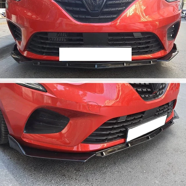 For Renault Clio 5 Front Bumper Attachment Lip 2019 2020 2021 2022 Splitter  Diffuser Universal Spoiler Auto Sticker Plastic - AliExpress