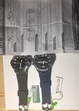 Reloj de pulsera deportivo para hombre, cronógrafo Digital LED con alarma y fecha automática, resistente al agua hasta 50M, informal, a la moda, 8033