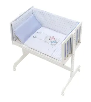 

Minicuna Hauck Lit D'appoint with Textile Bear Blue Swing