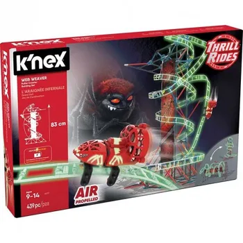

KNEX THRILL RIDES ROLLER COASTER WEB WEAVER 399PZS