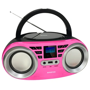

INFINITON MPCD-88 CD/MP3 player-pink, USB, Aux, FM Radio