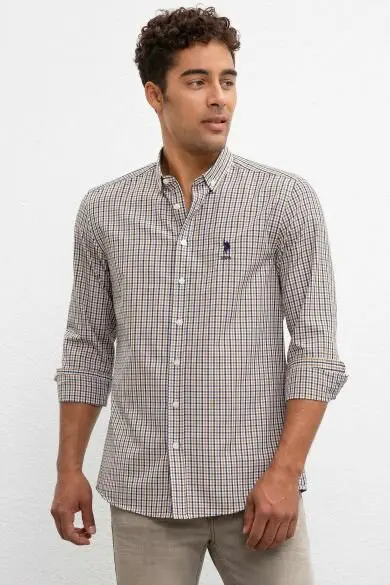 U.S. POLO ASSN. Мужской тканый гомлек