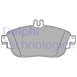Колодки тормозные MERCEDES A(W176) 12-/B(W246) 11- передние L=14