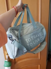 Gym-Bag Handbag Separation Training Fitness Sac-De-Sport Travel Women for Dry-And-Wet