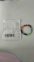 CAMDOE DANLE-pulsera de piedra de 7 Chakras, cuentas naturales, curación, Reiki, oración, Buddha, pulsera con cuentas hombres, Dijes, Pulsera de Yoga para mujer