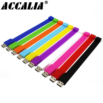 

Silicone pen drive Colorful Wrist Band usb flash drive Bracelet pendrive 2.0 32gb 4gb 8gb 16gb 64gb 128gb flash memory Best gift