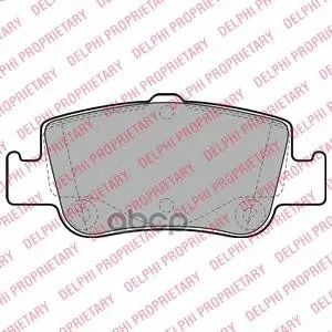 Колодки Задние Toyota Corolla(E15)(Т.С. Bosch) Lp2103 Delphi арт. LP2103