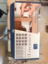 Cerradura magnética de seguridad para niños, Cierre Invisible para puerta del cajón de armario, protección para niños, 4 + 1/8 + 2 con 1 cuna