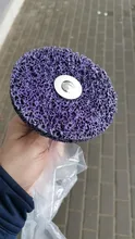 1 Uds rueda de decapado de discos para amoladoras angulares limpiar y eliminar pintura revestimiento de óxido para Metal madera de fibra de vidrio de trabajo